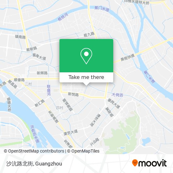沙沆路北街 map