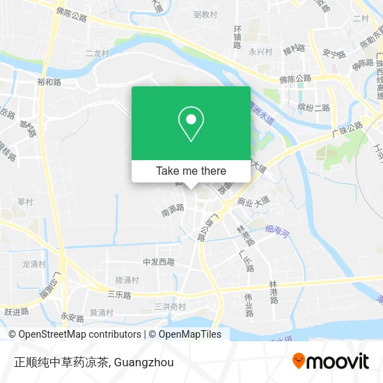正顺纯中草药凉茶 map