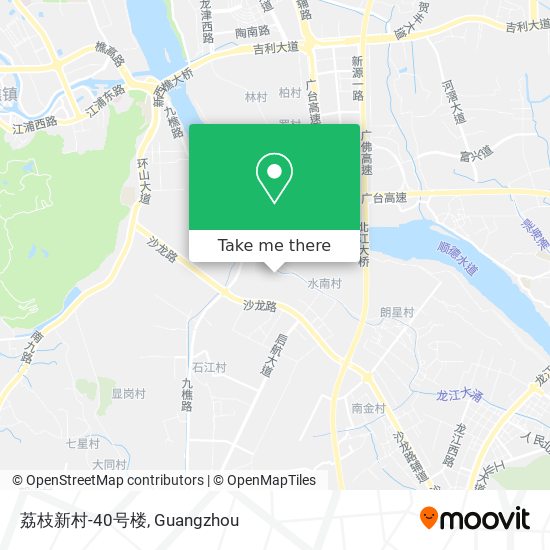 荔枝新村-40号楼 map