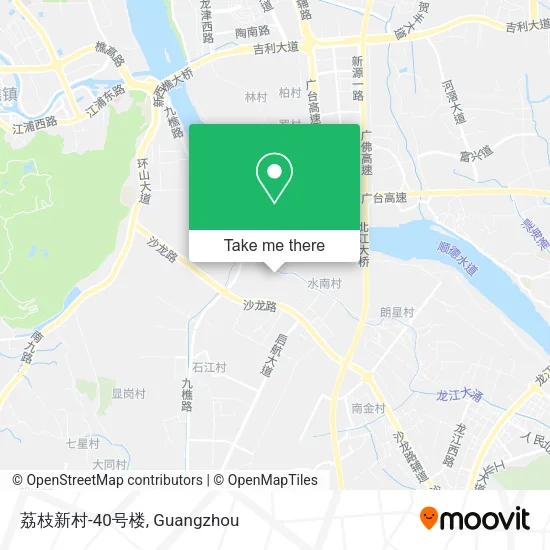 荔枝新村-40号楼 map