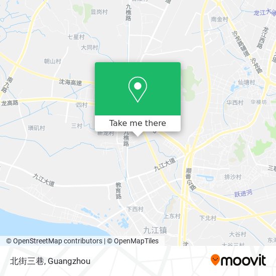北街三巷 map