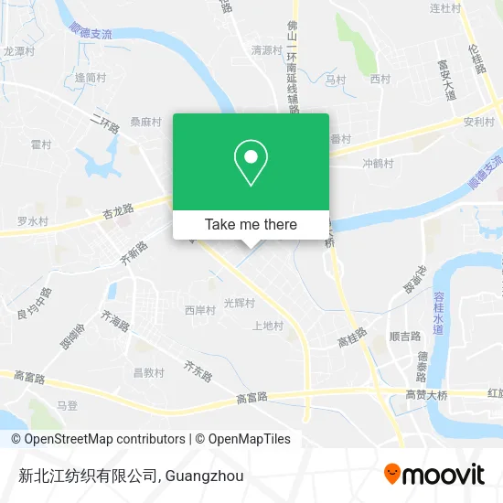 新北江纺织有限公司 map
