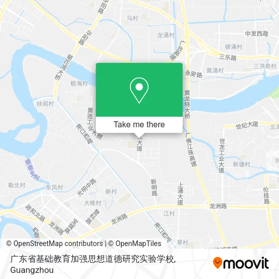 广东省基础教育加强思想道德研究实验学校 map