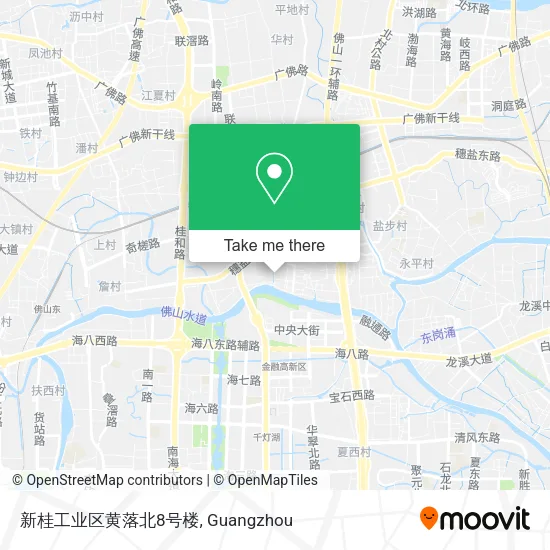 新桂工业区黄落北8号楼 map
