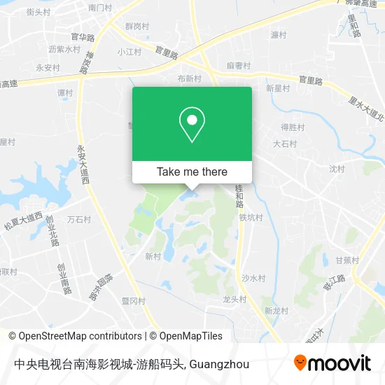 中央电视台南海影视城-游船码头 map