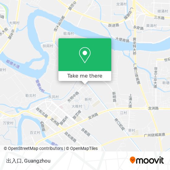 出入口 map