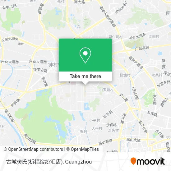 古城樊氏(祈福缤纷汇店) map