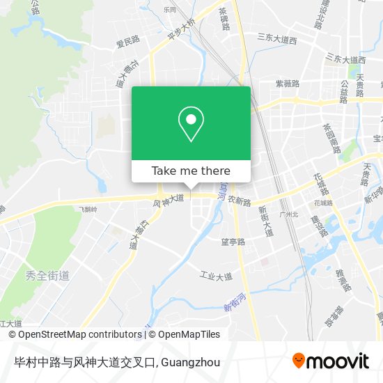 毕村中路与风神大道交叉口 map