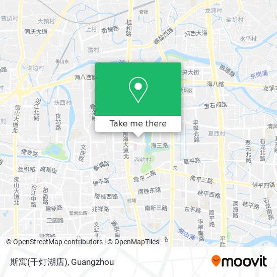 斯寓(千灯湖店) map