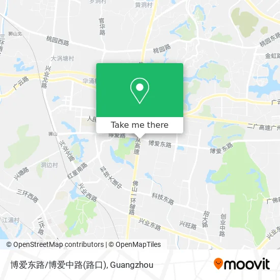 博爱东路/博爱中路(路口) map