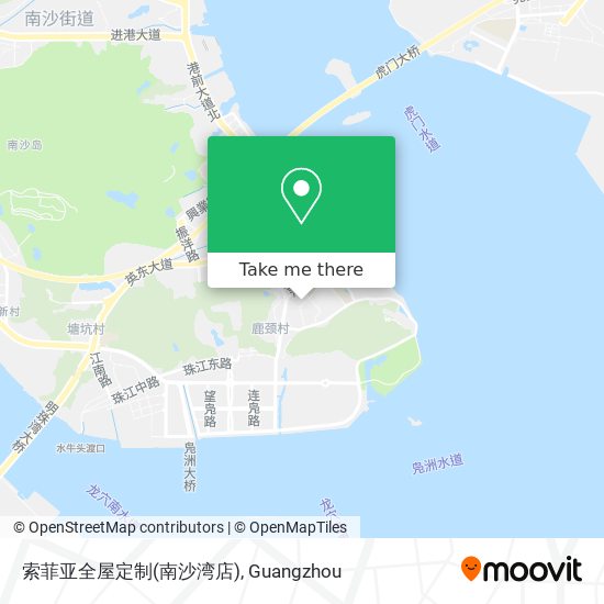 索菲亚全屋定制(南沙湾店) map