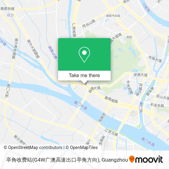 亭角收费站(G4W广澳高速出口亭角方向) map