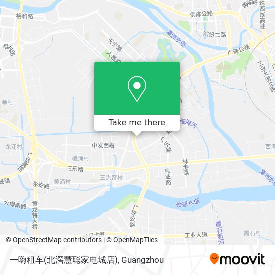 一嗨租车(北滘慧聪家电城店) map