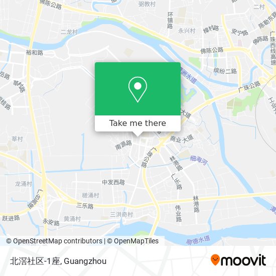 北滘社区-1座 map