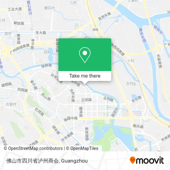 佛山市四川省泸州商会 map