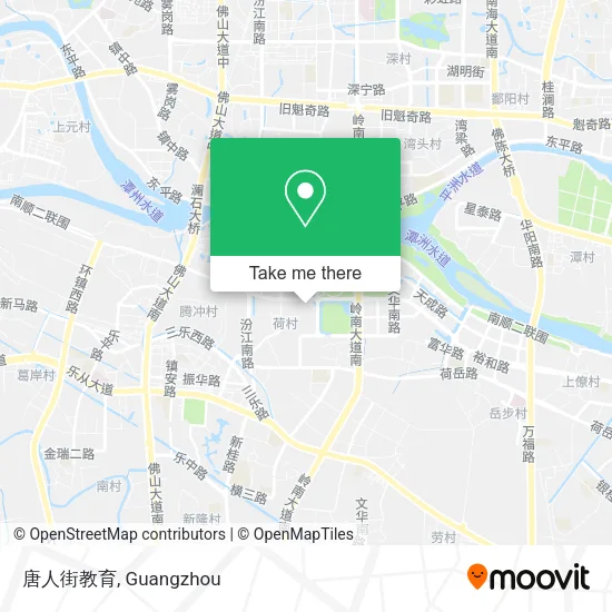 唐人街教育 map