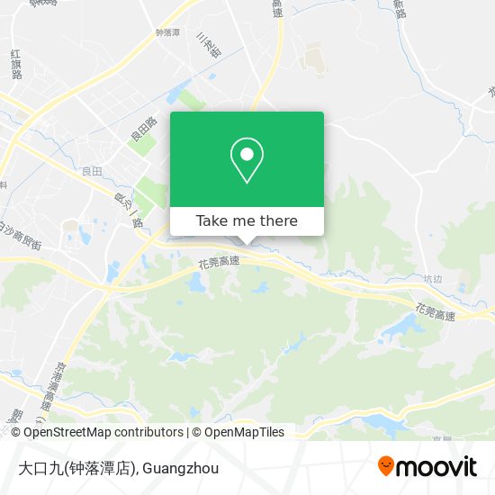 大口九(钟落潭店) map