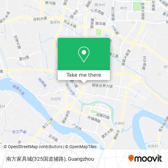 南方家具城(325国道辅路) map