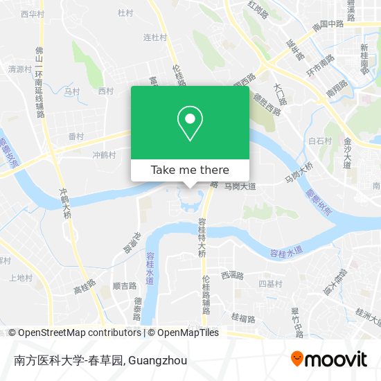 南方医科大学-春草园 map