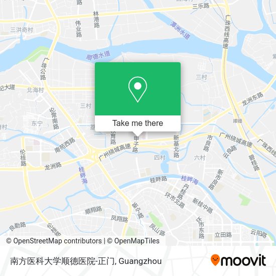南方医科大学顺德医院-正门 map