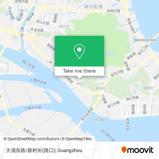 大涌东路/新村街(路口) map