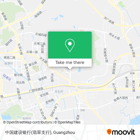 中国建设银行(翡翠支行) map