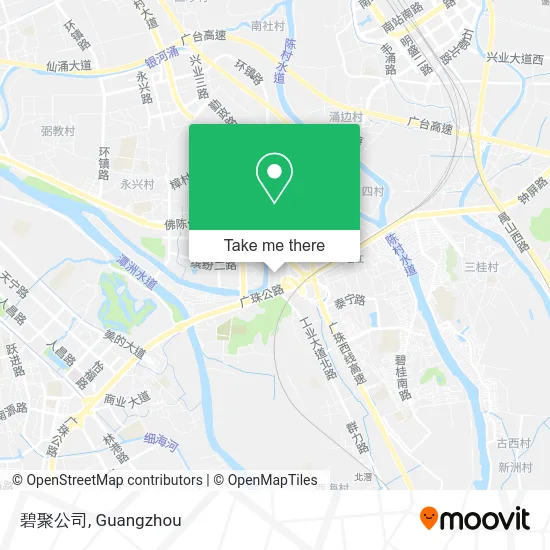 碧聚公司 map