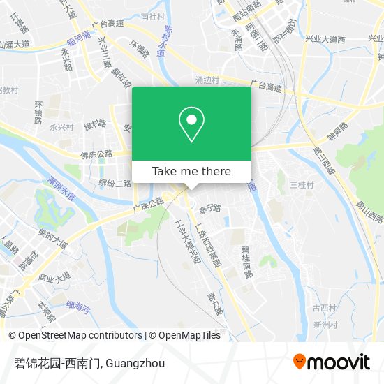 碧锦花园-西南门 map