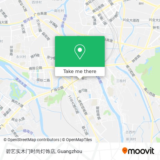 碧艺实木门时尚灯饰店 map