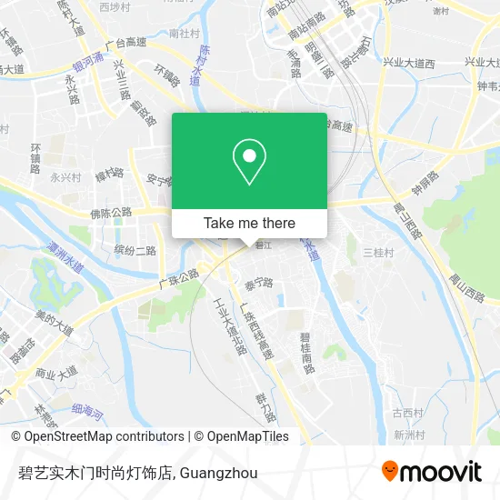 碧艺实木门时尚灯饰店 map