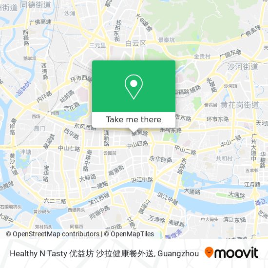 Healthy N Tasty 优益坊  沙拉健康餐外送 map