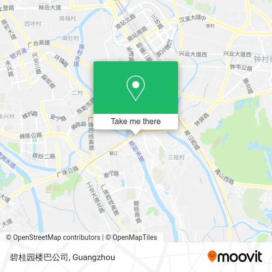 碧桂园楼巴公司 map