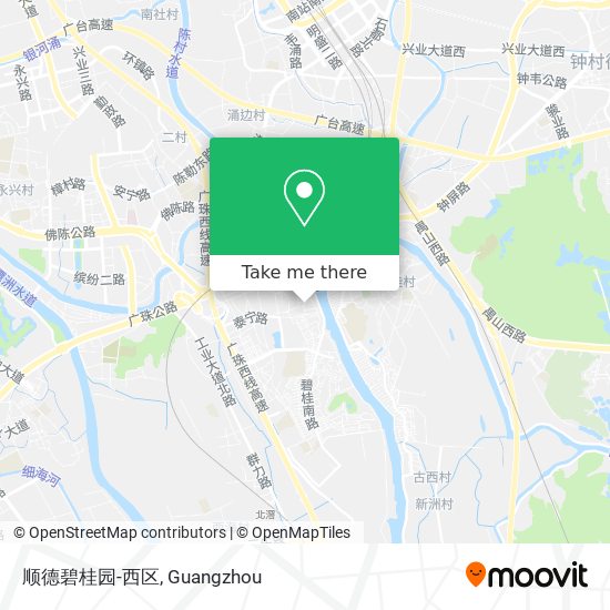 顺德碧桂园-西区 map