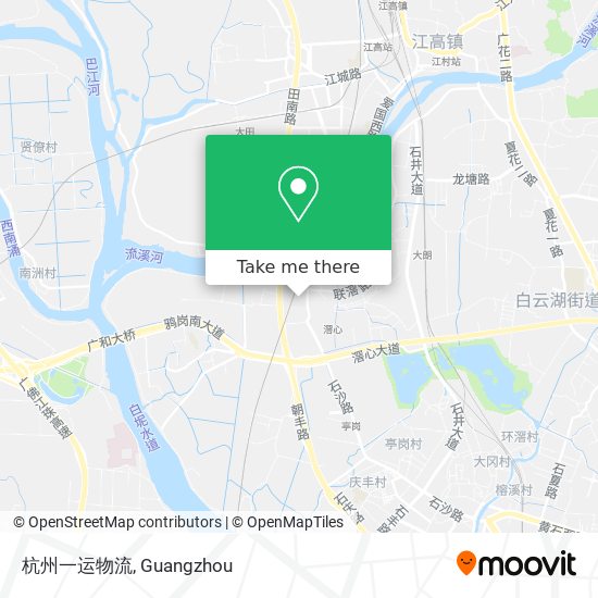 杭州一运物流 map