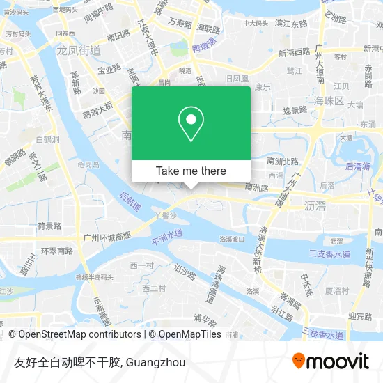 友好全自动啤不干胶 map