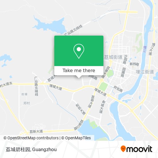 荔城碧桂园 map