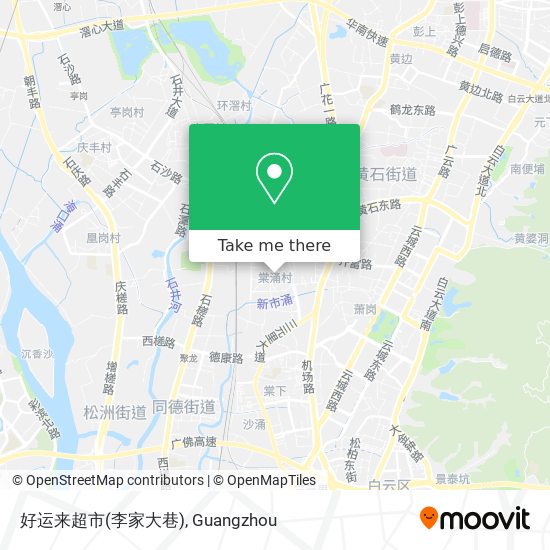 好运来超市(李家大巷) map