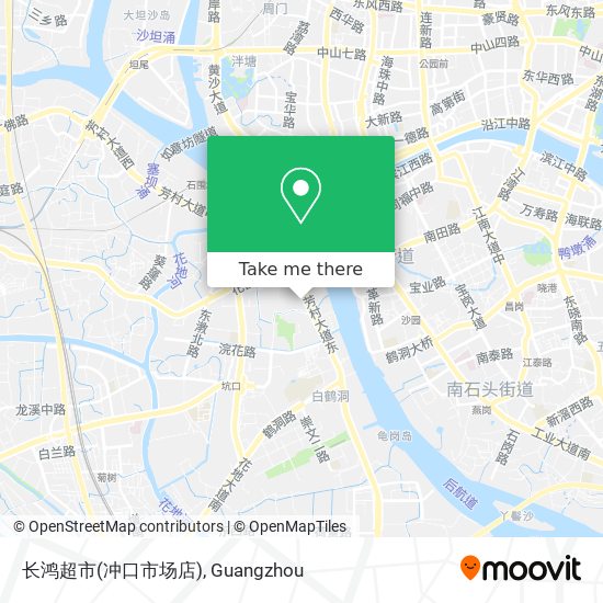长鸿超市(冲口市场店) map