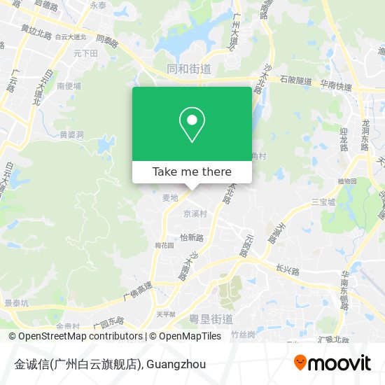 金诚信(广州白云旗舰店) map