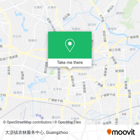 大沥镇农林服务中心 map