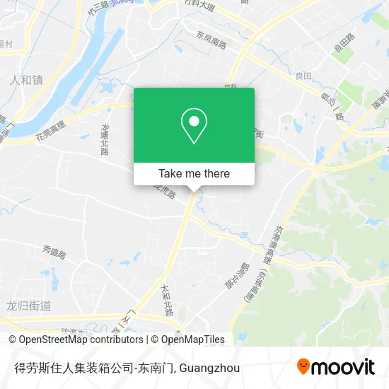 得劳斯住人集装箱公司-东南门 map