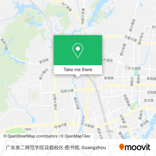 广东第二师范学院花都校区-图书馆 map