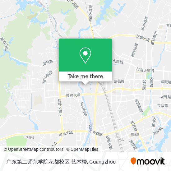 广东第二师范学院花都校区-艺术楼 map