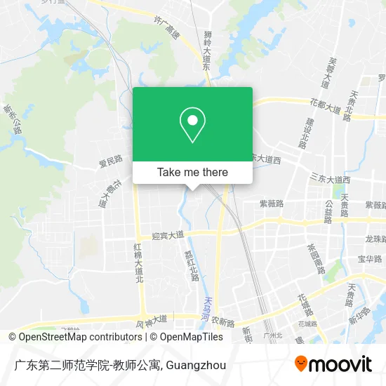 广东第二师范学院-教师公寓 map