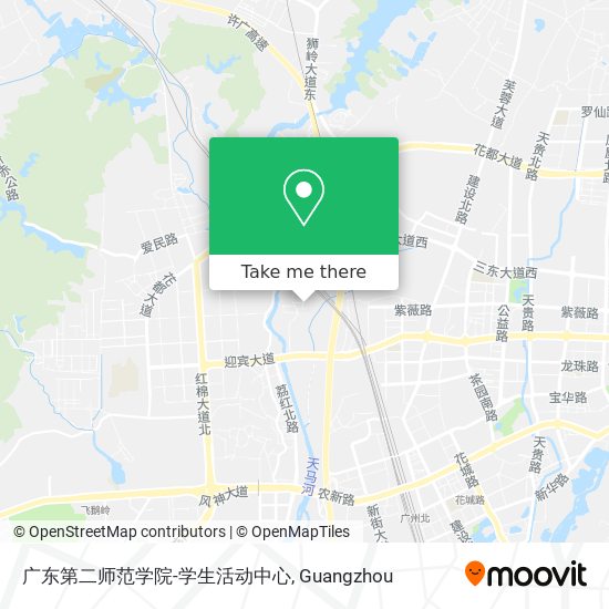 广东第二师范学院-学生活动中心 map
