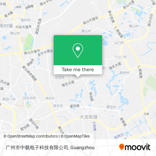 广州市中载电子科技有限公司 map