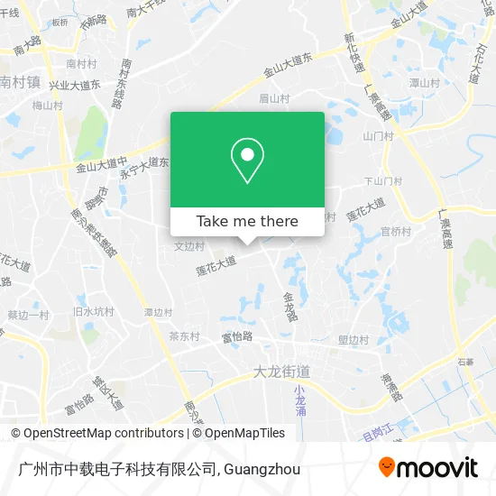 广州市中载电子科技有限公司 map