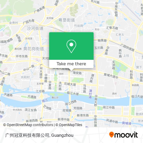 广州冠亚科技有限公司 map