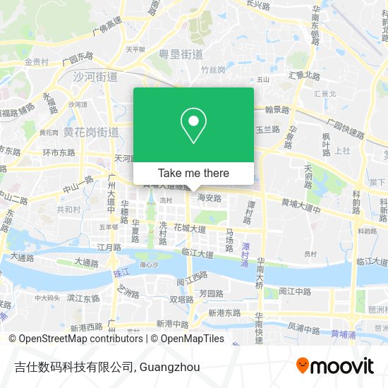 吉仕数码科技有限公司 map