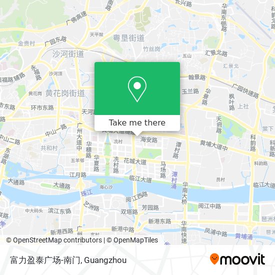 富力盈泰广场-南门 map